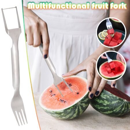 (❤️SAVE 87% OFF❤️)2-in-1 Stainless Steel Fruit Cutter
