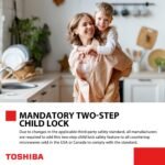 TOSHIBA ML-EM45PIT(BS) Countertop Microwave Oven with Inverter Technology. Kitchen Essentials. Smart Sensor. Auto Defrost. 1.6 Cu.ft. 13.6 Removable Turntable. 33lb.&1250W. Black Stainless Steel